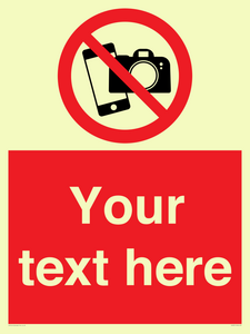 Custom No filming or photography